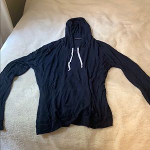 Brandy Melville oversized blue hoodie